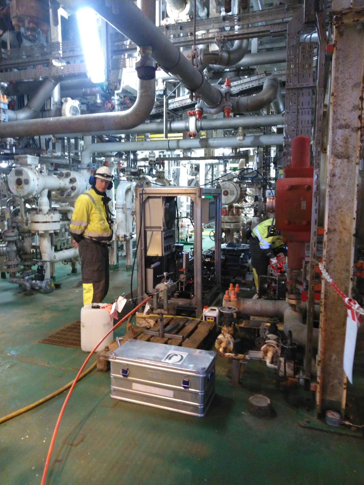 WellMend unit on the Gullfaks deck